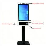21.5/24/27/32 Inch Self Order Kiosk with Capacitive Touch QR Code Scanner & Thermal Printer - Image 2
