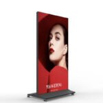 65-98 Inch 4mm Ultra-Narrow Bezel Full Screen Display Floor Standing Digital Signage - Image 3